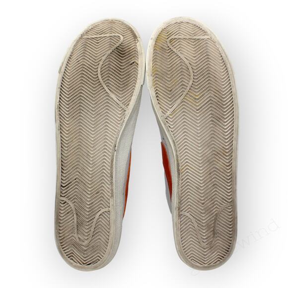 Men10.5 NIKE Blazer Mid '77 Vintage 'White Mantra Orange' EUR44.5 BQ6806-110 - Picture 7 of 15